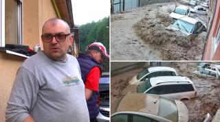 Viitura i-a luat maşina nouă, pentru care de abia făcuse credit pe patru ani. "E varză, daună totală"