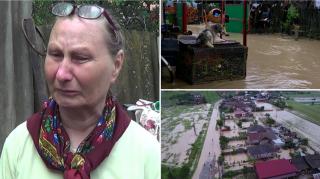 "Tot a luat, frigiderul, maşina de spălat nouă! Tot". Localnici din Gorj, în lacrimi după furtuna care le-a distrus agoniseala de-o viață