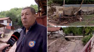 Tudor a pierdut toată agoniseala de-o viață, după viitura devastatoare din Dâmbovița: "Ne-a luat tot. Am renunţat la tot ce aveam"