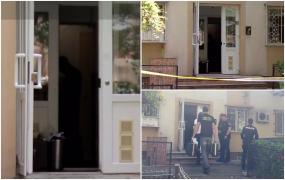 Filmul crimei din Sectorul 4 al Capitalei, unde o femeie a fost ucisă și ascunsă în lada patului. Iubitul tinerei este de negăsit