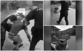 "Ascultă-mă! Sângerezi prea tare". Tânăr de 20 de ani, împuşcat în coapsă de poliţişti, după ce ar fi vrut să fure arma unuia dintre agenţi