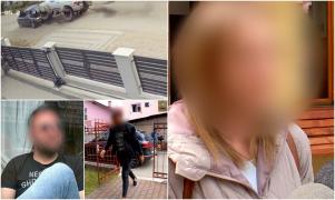 Prima măsură luată împotriva bărbatului care ar fi vrut să-şi strivească soţia şi fetiţa cu maşina. Copila, traumatizată în urma incidentului