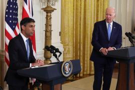 Întâlnire Joe Biden - Rishi Sunak, la Casa Albă. Ce reprezintă "Declaraţia Atlantică" convenită de cei doi lideri