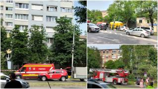 "Intră în casă!" Militarul suit de ieri pe pervazul geamului, la Timișoara, a amennțat mai bine de 20 de ore că se aruncă de la etajul 7