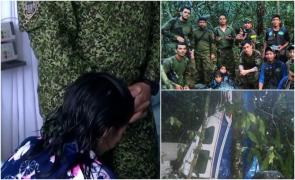 Fata de 13 ani, înger păzitor pentru copiii care au supravieţuit 40 de zile în junglă. I-a hrănit cu făină de manioc, a făcut adăposturi din crengi şi elastice de păr