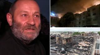 "Am fugit din casă fără lenjerie intimă pe mine!". Mărturiile oamenilor din blocul mistuit de flăcări din Bârlad. Au trecut prin spaima vieții