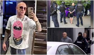 Momentul în care Vlad Obu, "copia" fraţilor Tate, e săltat de mascaţi în trafic. Cum îşi racola victimele