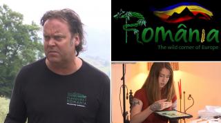 Îndrăgostit de România, jurnalistul britanic Charlie Ottley ne-a făcut un logo special: "Spun de doi ani că trebuie să renunțăm la frunză"