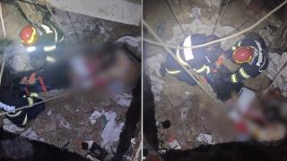 Misiune de salvare contracronometru. Pompierii din Prahova au salvat doi bărbați care au căzut într-un canal adânc de 5 metri