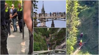 Filmul atacului şocant din Germania, unde două turiste au fost bătute, violate şi aruncate în prăpastie. Cum le-a convins americanul să-l urmeze pe o cărare izolată
