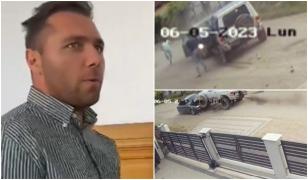 Maramureşeanul care ar fi încercat să-şi strivească soţia şi fetiţa cu SUV-ul vrea să fie cercetat în libertate