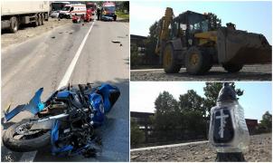 "Dacă frâna cât de cât nu se întâmpla". Doi tineri iubiți au murit nevinovați după ce un buldoexcavator le-a tăiat calea, pe un drum din Hunedoara