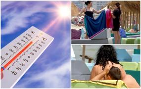Valul de căldură tropicală a lovit vestul şi sudul României. Dogoarea va atinge apogeul în weekend