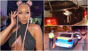 Surse: Cântăreaţa Xonia ar fi consumat cocaină înainte să fie oprită de poliţişti în trafic. Artista nu ar avea nici dreptul să conducă în România