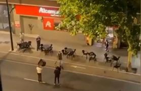 Bătaie între români şi spanioli, în Zaragoza: scandal cu macete şi katane. De la ce a pornit conflictul