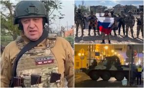 Kremlinul, în alertă după declaraţia de război a liderului Wagner. Străzile care duc către clădirea prezidenţială au fost blocate de poliţişti: "Dacă cineva ne iese în cale, îi vom distruge!"