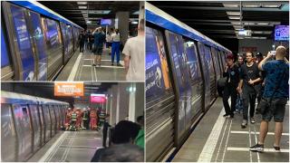 Bărbatul care a căzut pe șine în stația de metrou Aviatorilor a murit. Anchetatorii cred că a vrut să se sinucidă