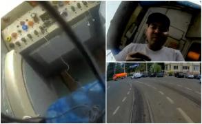 Vatmanul șicanat de o pasageră în Iași că stă după mașini, atacat de șefi și amenințat cu concedierea pentru că postează pe TikTok