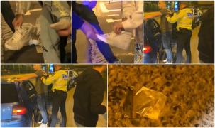Șoferii, controlați până și în adidași de polițiștii de la rutieră, în timpul raziilor de pe șosele. Cum a încercat un tânăr să scape de drogurile din mașină