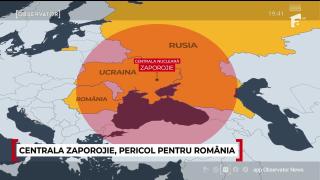 Rușii și ucrainenii se acuză reciproc că ar pregăti un atac asupra centralei de la Zaporojie. România, printre țările afectate de un eventual accident nuclear