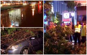 Străzi din Capitală, inundate după o ploaie torenţială. Rupere de nori în Bucureşti, la câteva minute după RO-Alert: oamenii au fugit să se adăpostească
