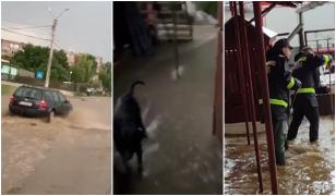 Ploile şi vijeliile au făcut ravagii în toată ţara. Orașul în care a plouat în 20 de minute cât pentru o săptămână