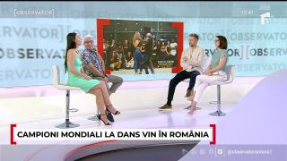 Campioni mondiali la dans vin în România