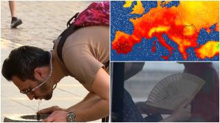Valul de caniculă din Sahara va aduce temperaturi resimţite de 45 de grade. Vremea se schimbă radical de vineri