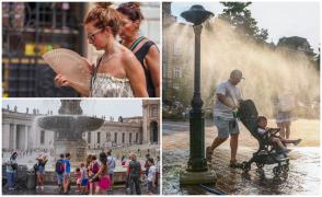 Anticiclonul Cerberus a făcut primele victime: un bărbat din Italia s-a prăbuşit mort, răpus de caniculă. Cele mai afectate ţări