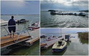 Intervenție de urgenţă în zona lacului Siutghiol: Mai mulţi copii care se antrenau cu caiace, prinși de furtună în larg