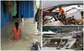 Sute de morţi după ploile care au măturat Asia de la începutul lunii. 50.000 de persoane evacuate din calea inundaţiilor care lovesc capitala Indiei