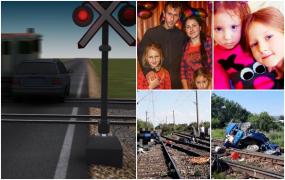 ANIMAŢIE. "S-a pierdut, nu a mai avut ce să facă". Fericire curmată pe calea ferată. Alina şi Bogdan au murit alături de fiicele lor într-o clipă de neatenţie