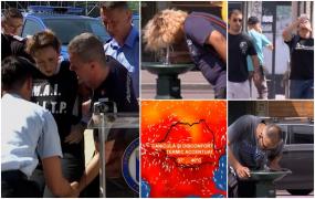 Angajata MAI, la un pas de leșin din cauza caniculei. România se coace la peste 35 de grade pentru a 11-a zi consecutivă