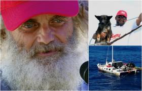 Prima reacţie a marinarului naufragiat pe ocean alături de câinele lui, după ce a ajuns pe uscat: "Nu credeam că voi reuși"