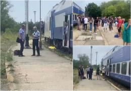 Un bărbat de 45 de ani a murit călcat de tren, în staţia Eforie Sud. Avea căştile în urechi şi nu s-a asigurat la trecerea căii ferate