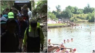 Staţiunile în care tot mai mulţi români evadează pentru a scăpa de caniculă. Turiştii se răcoresc la doar 8 grade Celsius