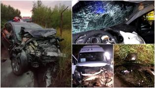 O tânără din Prahova a murit pe loc într-un Opel Corsa zdrobit de un microbuz, pe contrasens. Fata și prietena ei mai aveau câteva minute până acasă
