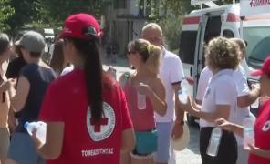 Infernul din Grecia a făcut o primă victimă: un livrator de 46 de ani s-a prăbuşit din senin, de pe bicicletă, după multe ore petrecute în soare