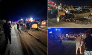 Un tânăr a murit pe loc, iar un altul a ajuns la spital cu picioarele rupte după un accident cumplit în Constanța