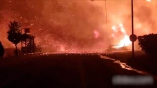 Ce se întâmplă cu turiştii români care au cazări în partea sudică a insulei Rhodos. Pompierii români au ajuns în epicentrul dezastrului