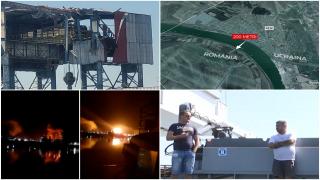 "A început războiul, băi! Hai să fugim!" Atacul asupra Portului Reni, prin ochii marinarilor români aflaţi la câţiva paşi