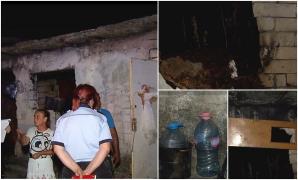 Familie la un pas de tragedie, după ce locuinţa le-a fost cuprinsă de flăcări. Cei 4 stăteau într-o casă dezafectată, pe un câmp din sectorul 5 al Capitalei