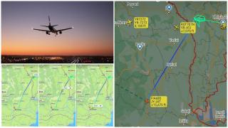 Aterizare forţată pe aeroportul Otopeni. Un avion care zbura din Chişinău, redirecţionat de urgenţă din cauza unei defecţiuni