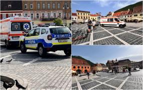 Un bărbat a zăcut mort ore întregi în Piaţa Sfatului din Braşov. Sute de oameni au trecut pe lângă el nepăsători
