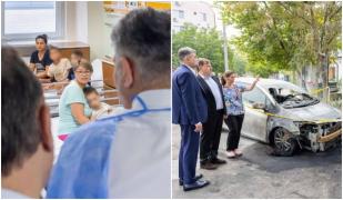 Incendiu la Spitalul Robănescu. Ciolacu: Ăsta este sistemul public în acest moment. Copiii vor fi transferaţi înapoi. Vreau o anchetă într-un termen rezonabil