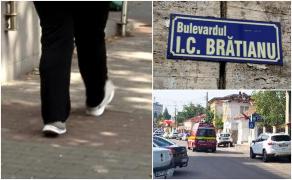 Filmul atacului din centrul Piteștiului, unde un tânăr a fost înjunghiat pe stradă, ziua în amiaza mare. Cu ultimele puteri, a sunat la 112 după ajutor