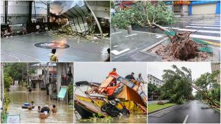 Taifunul Doksuri a făcut prăpăd în estul Asiei. Zeci de victime, peste 120.000 de oameni evacuați