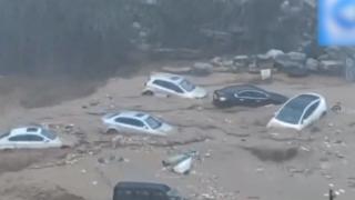 Imagini apocaliptice în China după ce a plouat într-o zi cât pentru o lună. Taifunul Doksuri a făcut prăpăd în Beijing și nordul țării