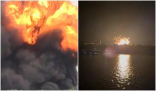 Portul Izmail, bombardat. Ruşii au distrus mai multe depozite şi o clădire administrativă. Marinarii români se tem să se întoarcă