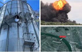 Sătenii din Ceatalchioi, panicaţi după atacul rusesc cu drone de lânga ei. "Antiaeriana lor trăgea încoace. Duduia pământul"